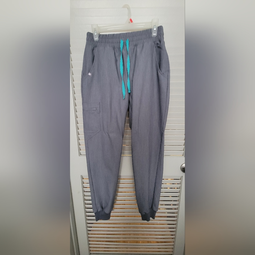 FIGS Small Graphite High-Waisted Zamora